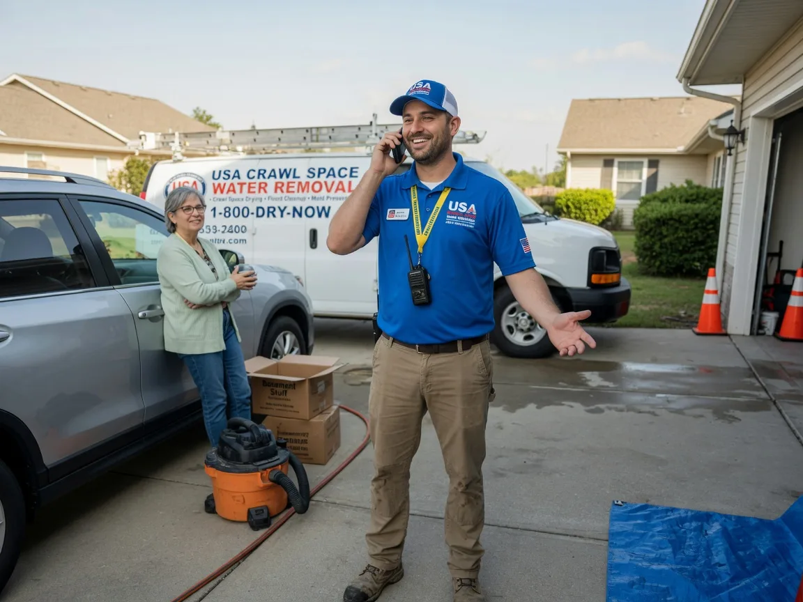 Crawl Space Water Removal Oreana, IL FAQs